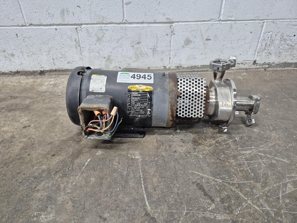 Used SS Centrifugal Pump with 2 HP Motor