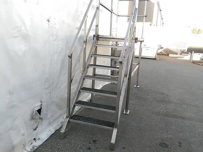 Used Stainless Steel Stair Platform