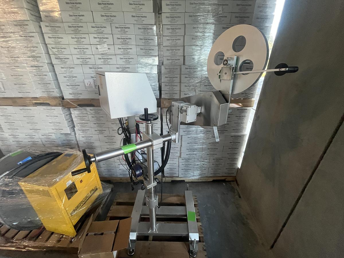 Used Accutek Tamper Evident Neck Bander Applicator