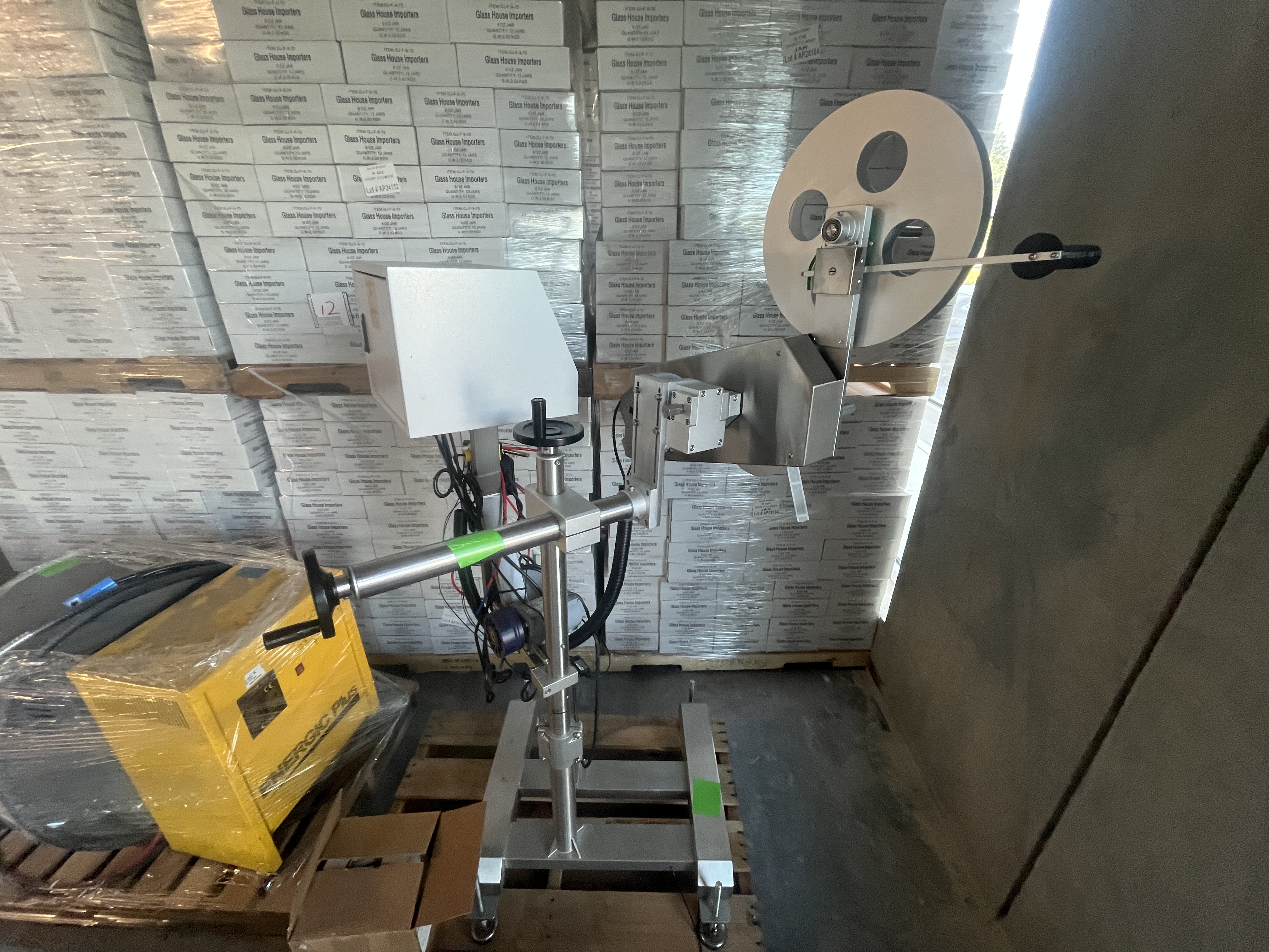 Used Accutek Tamper Evident Neck Bander Applicator