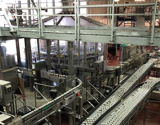 Used KHS Innofill 124 Valve Can Filler with Pneumatic Scale Seamer