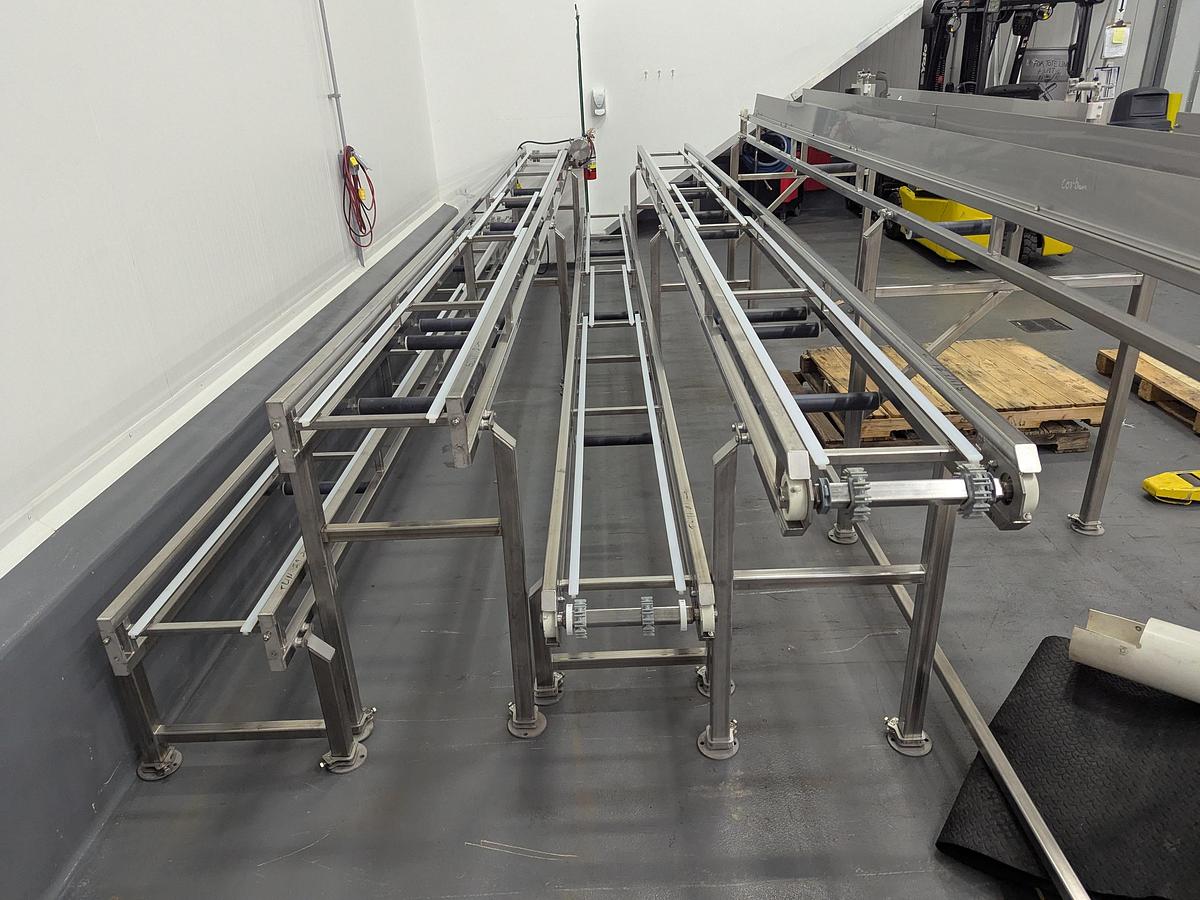 Used Apple Infeed Conveyor System