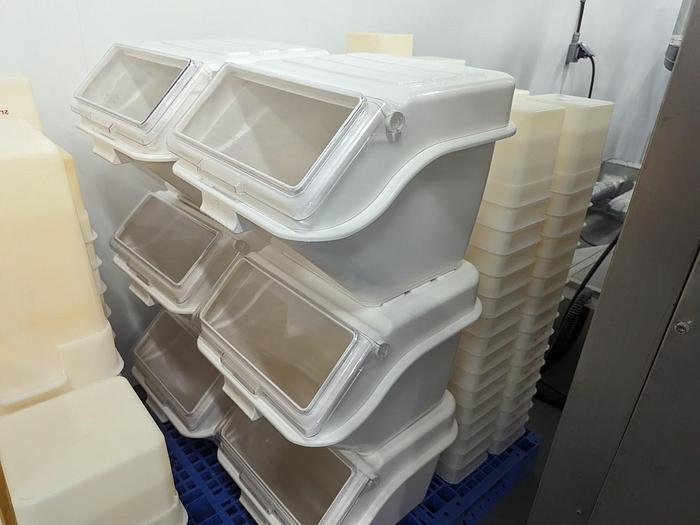 Used Prep Containers & Ingredient Bins