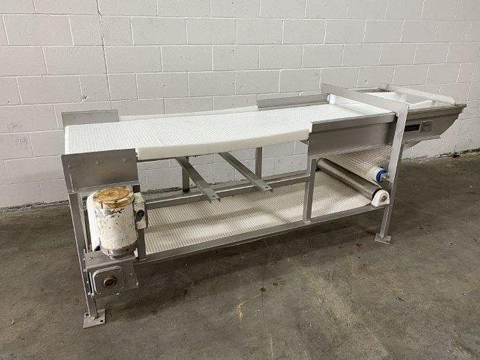 Used Metalcraft 8' x 2' Modular Belt Conveyor