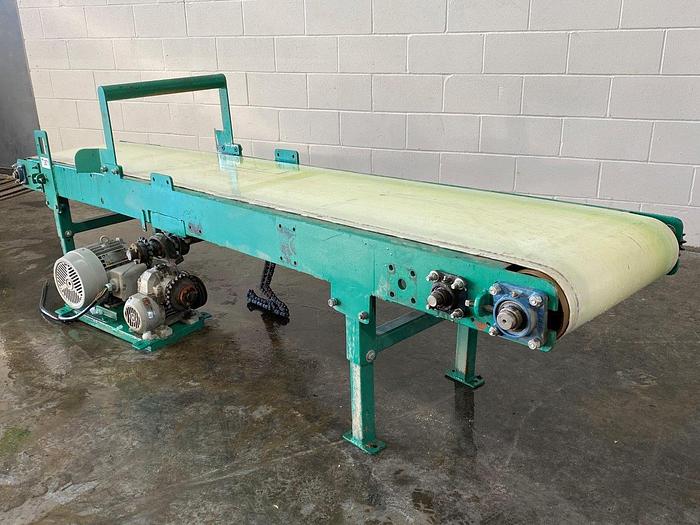 Used 10' Flat Belt Conveyor
