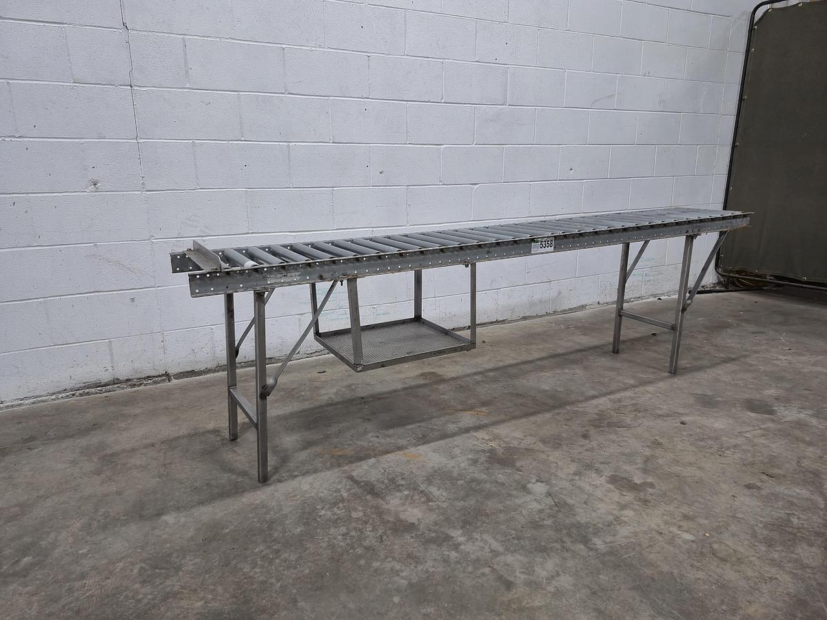 Used 7.6 Feet Gravity Conveyor