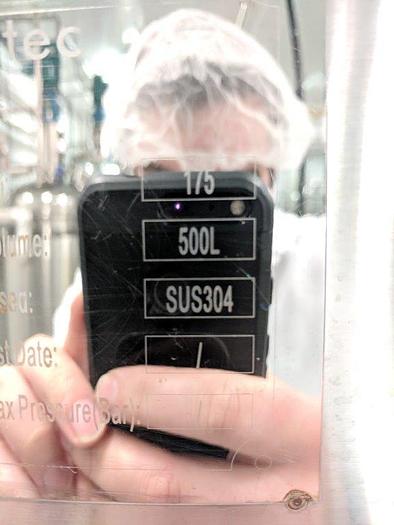 Used Vertical SS Mixing Tanks