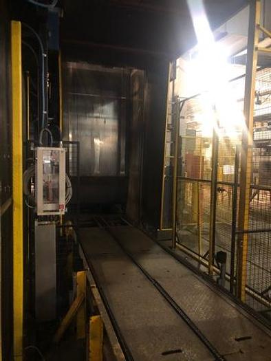 Used Acme SECO 400-2D Bulk Glass Depalletizer