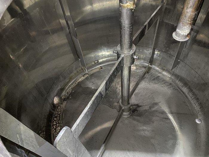 Used 600 Gallon Jacketed Mix Tank