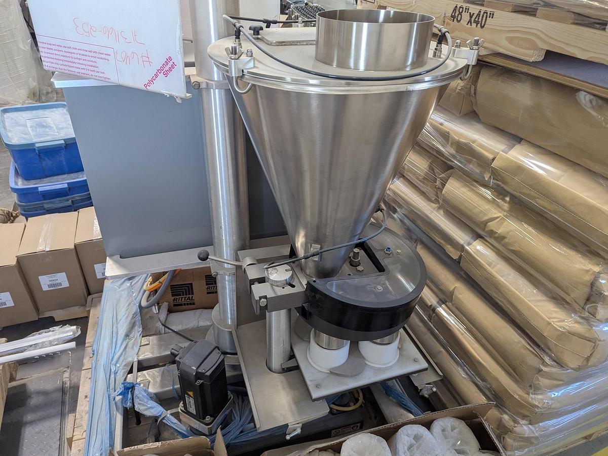 Used Spee-Dee CBS-234 Dual Volumetric Cup Filler
