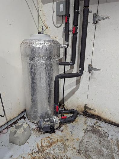 Used Glycol Chiller and Recirculation Pump