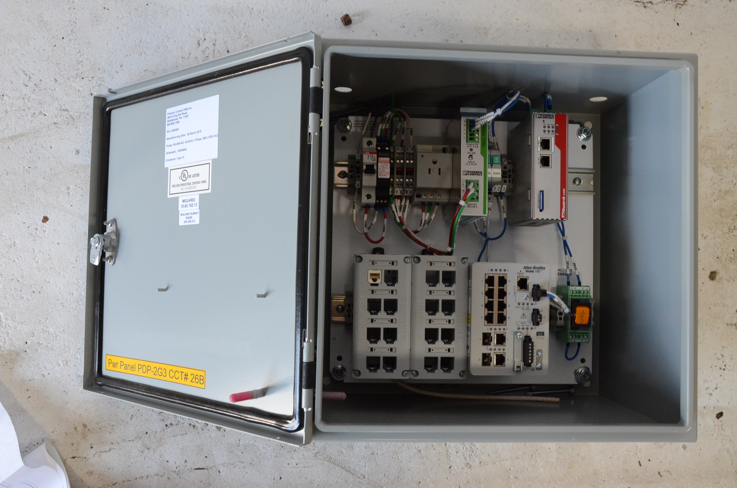 Used Phoenix Contact Complete Electric Box