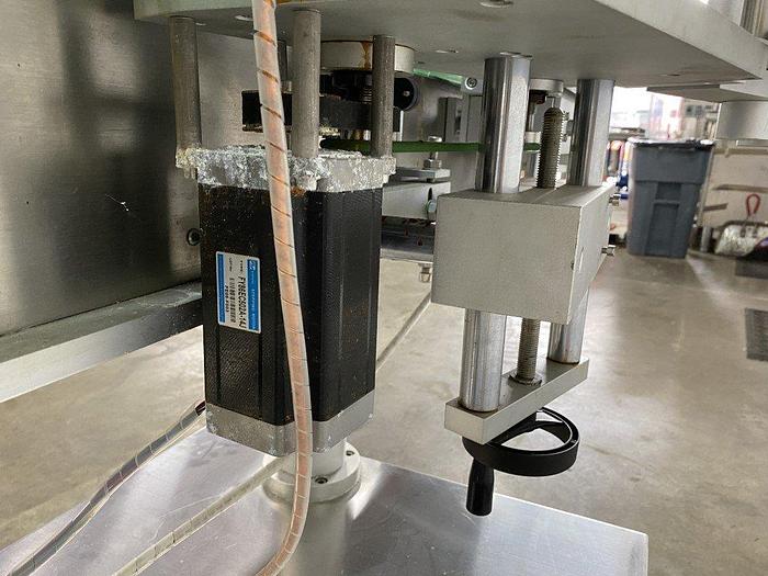 Used Bottle Labelling Station