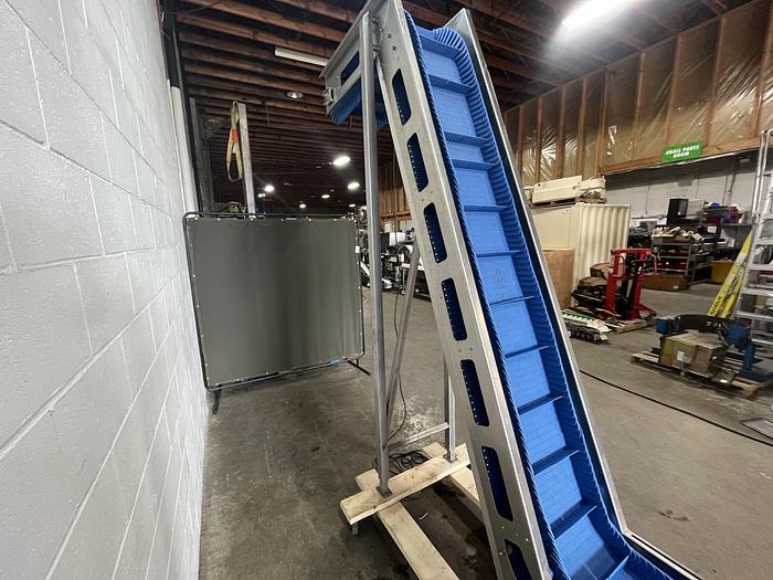 Used 9' High Z-Style Conveyor
