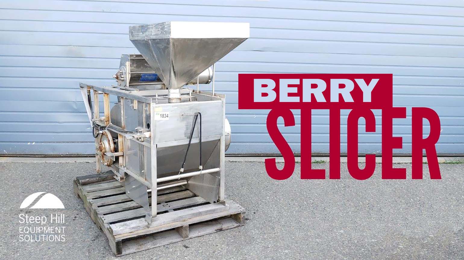 Used ABM McLauchlan 900 SS Berry Slicer