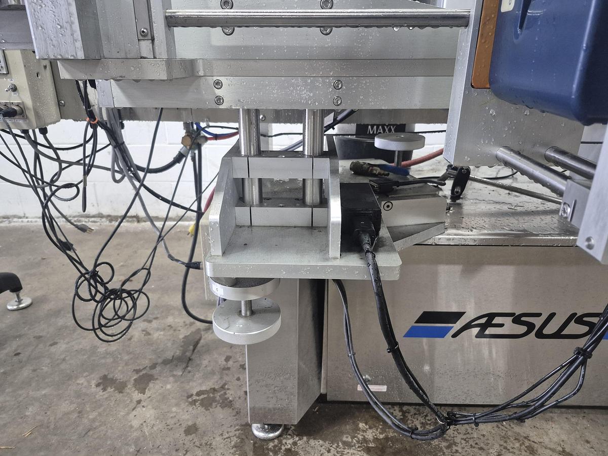 Used Aesus Eco Wrap Prism Labelling Machine