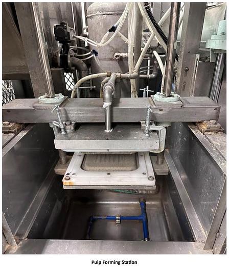 Used Pilot Pulp Molding Equipment