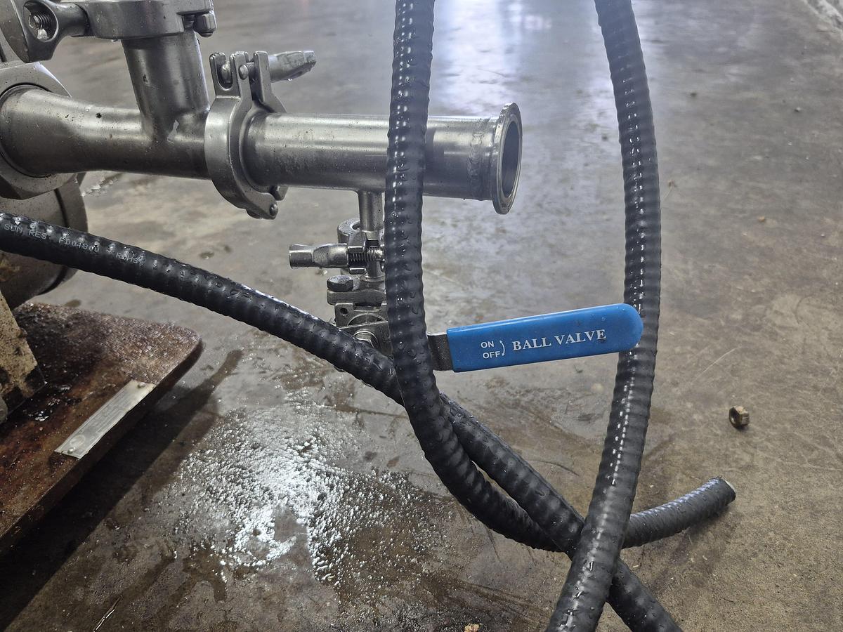 Used Tri-Clover Rotary Lobe Positive Displacement Pump