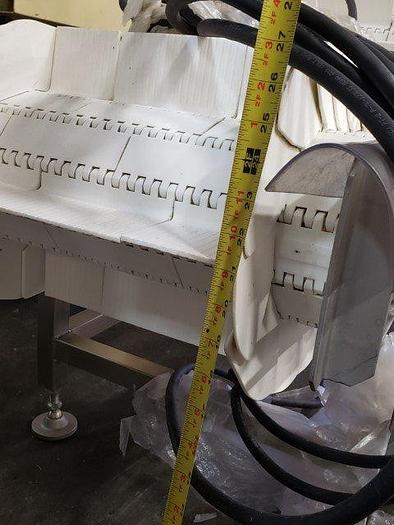 Used 9' High Z-Style Incline Conveyor