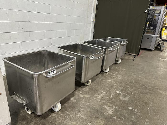 Used Stainless Steel Meat Buggies