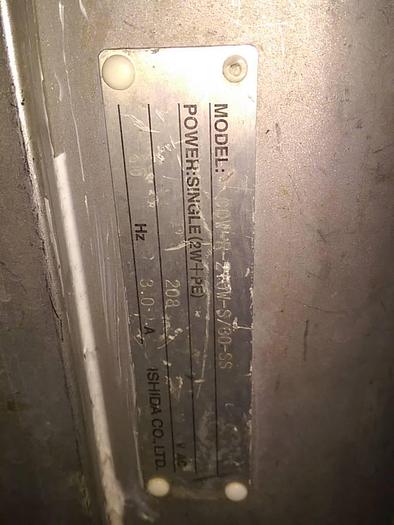 Used Ishida 10-Head Combination Scales