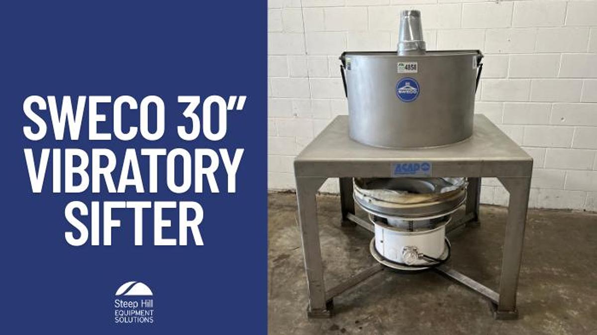 Used Sweco 30” Vibratory Sifter