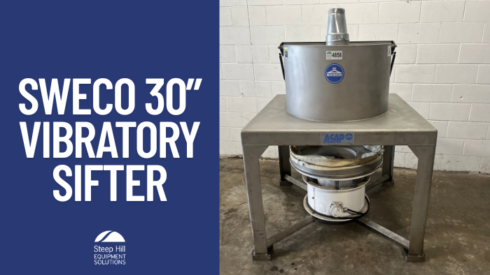 Used Sweco 30” Vibratory Sifter