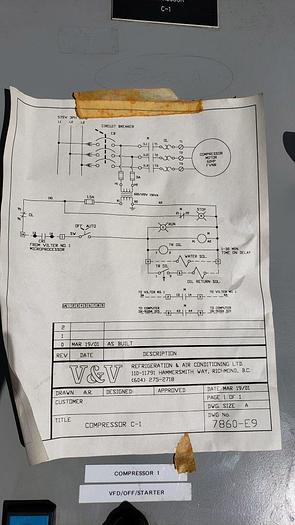 Used Baldor 60Hp VFD with Siemens Control Box