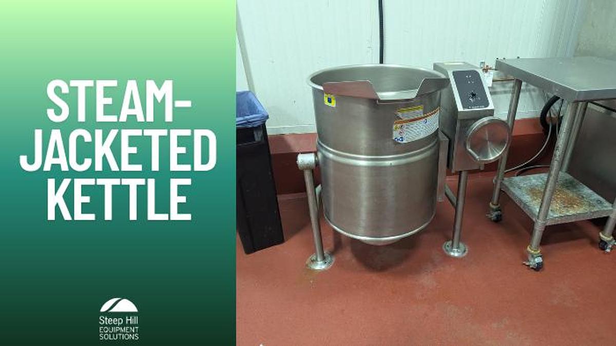 Used Cleveland Electric Steam-Jacketed Kettle