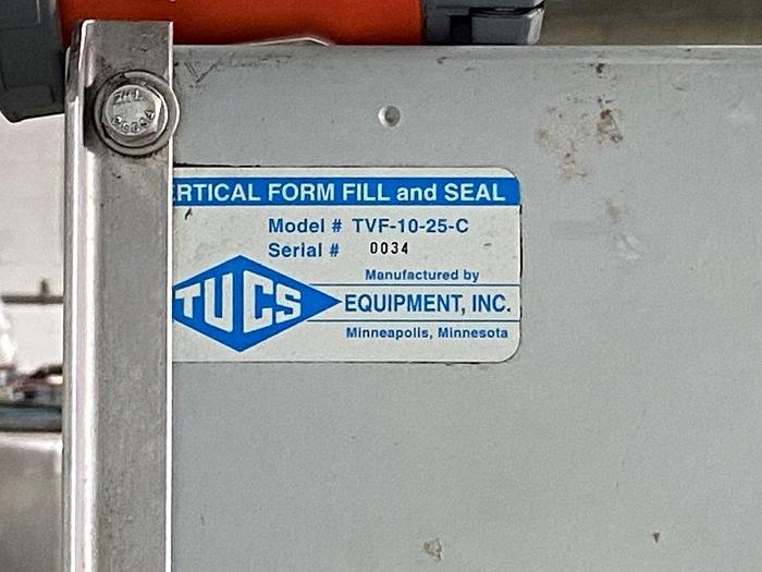 Used Tucs TVF-10-25-C VFFS Bagger