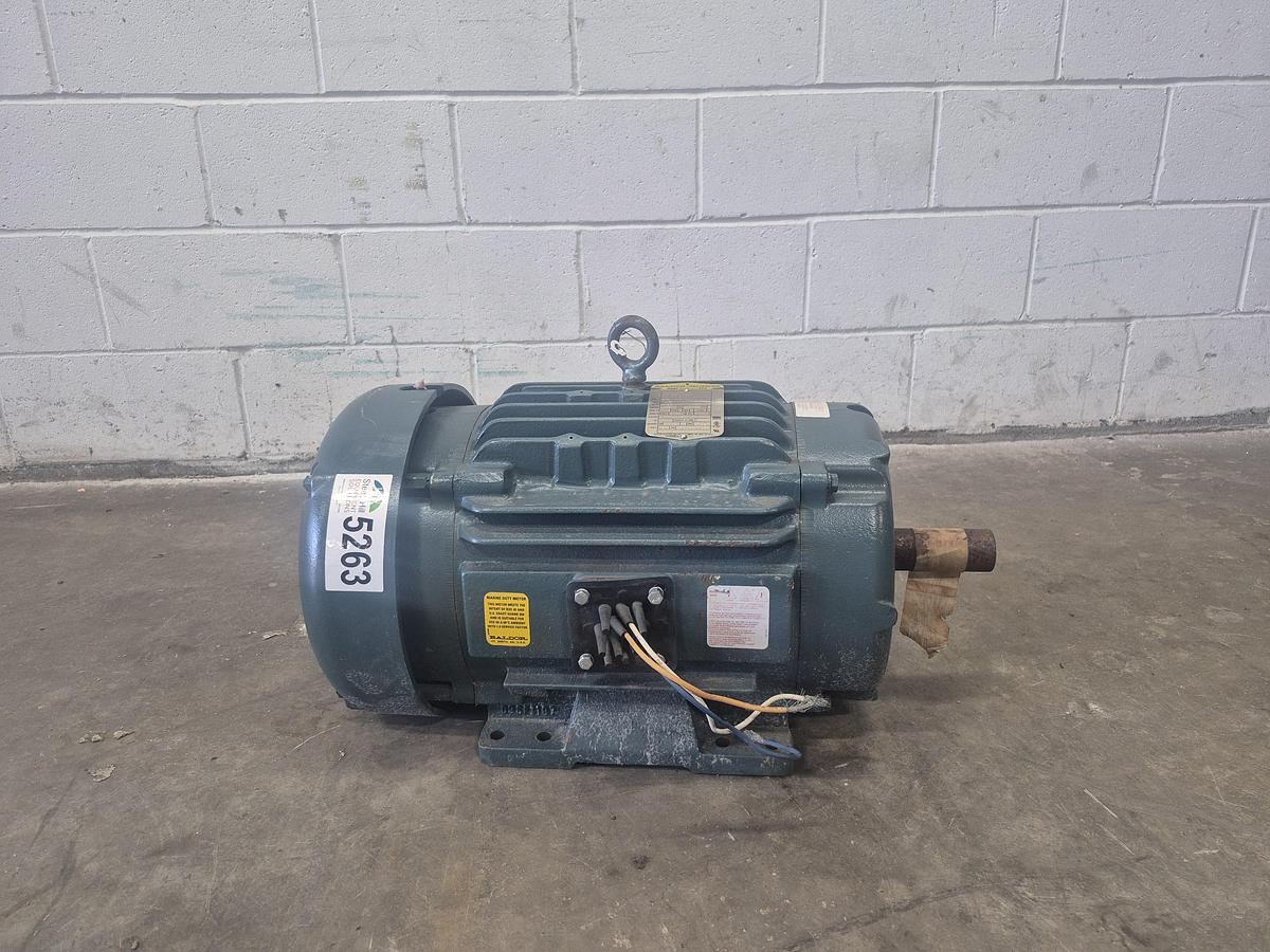 Used Baldor-Reliance 10 HP Electric Motor