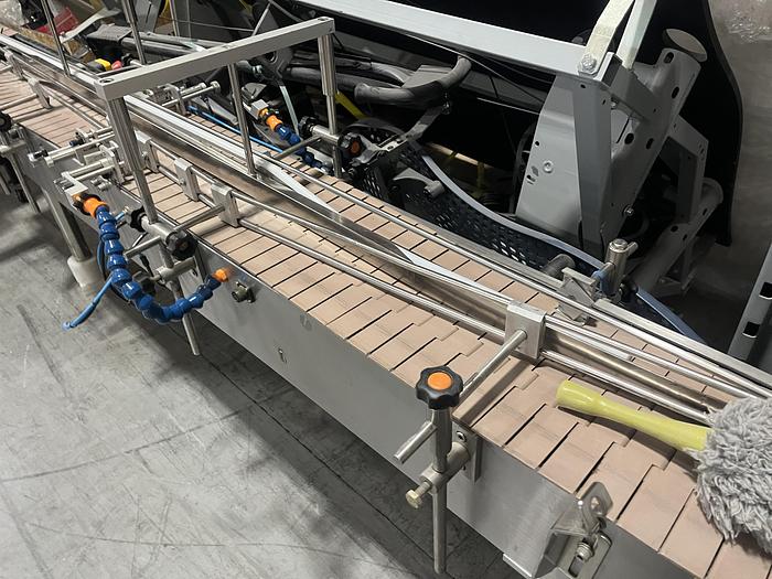 Used 10' Bottle Conveyor for Capper