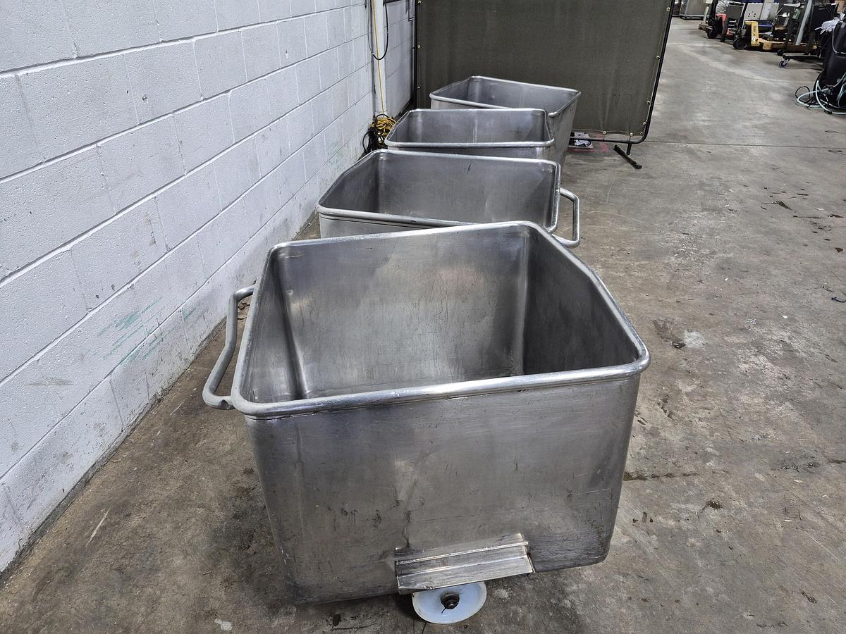 Used Stainless Steel Meat Buggies