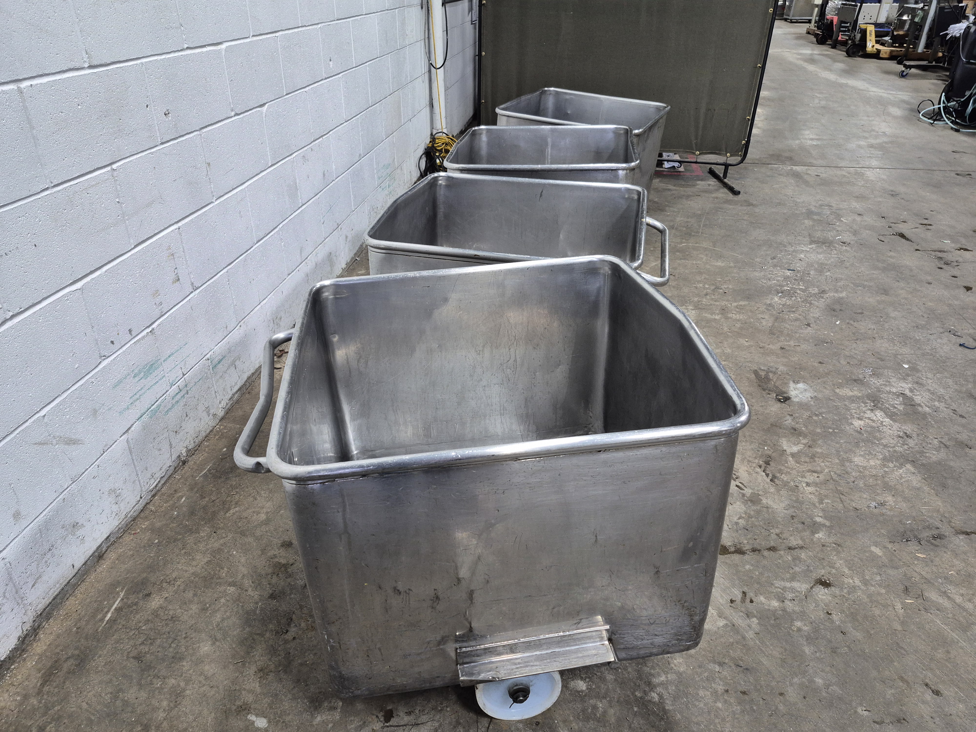 Used Stainless Steel Meat Buggies