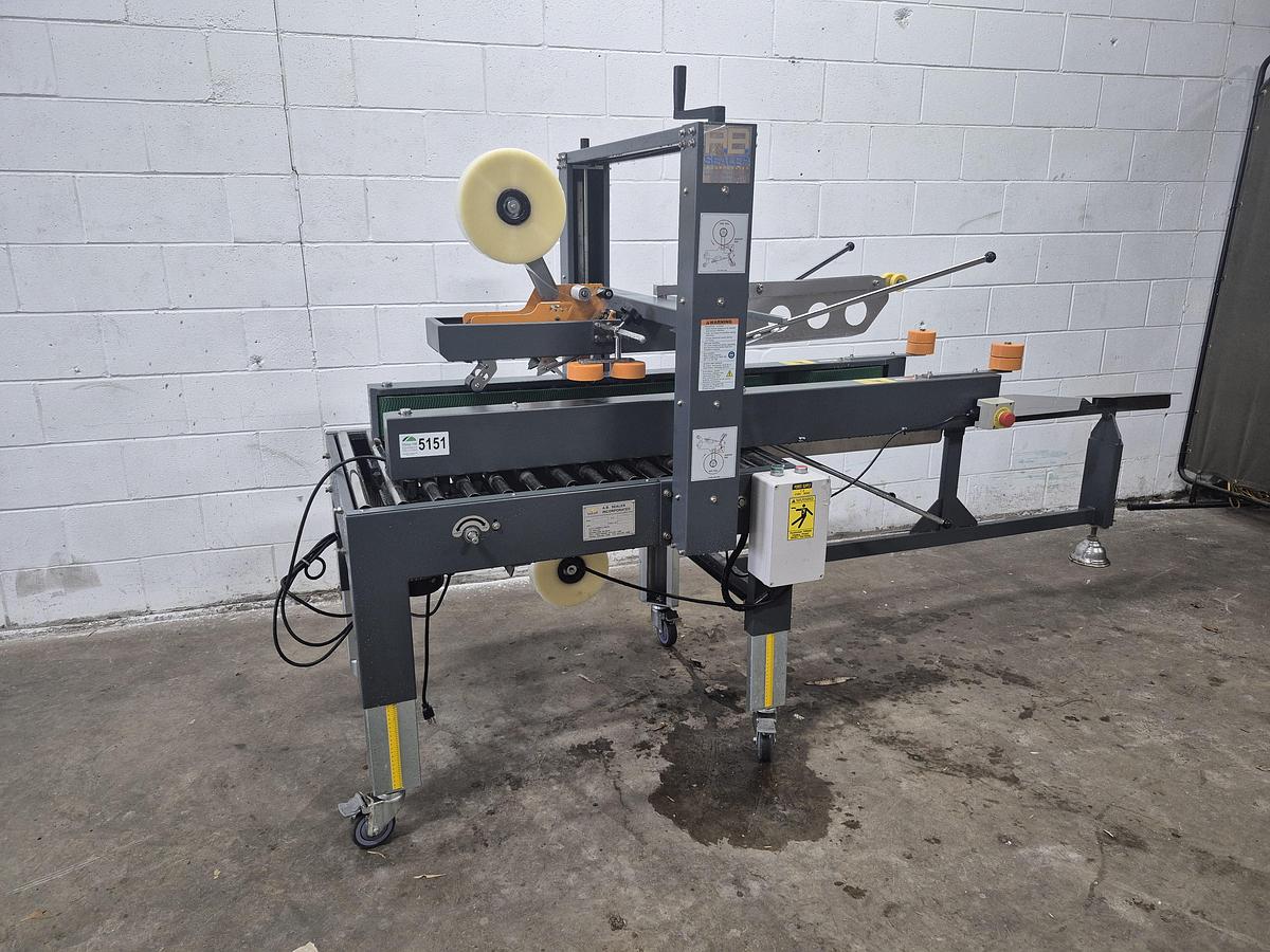 Used AB Sealer Semi-Automatic Top & Bottom Case Sealer