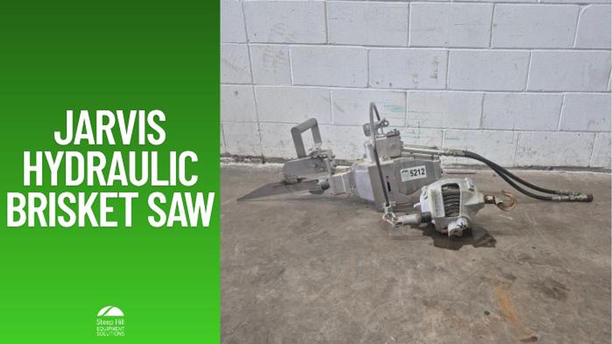 Used Jarvis MG-1B Hydraulic Brisket Saw