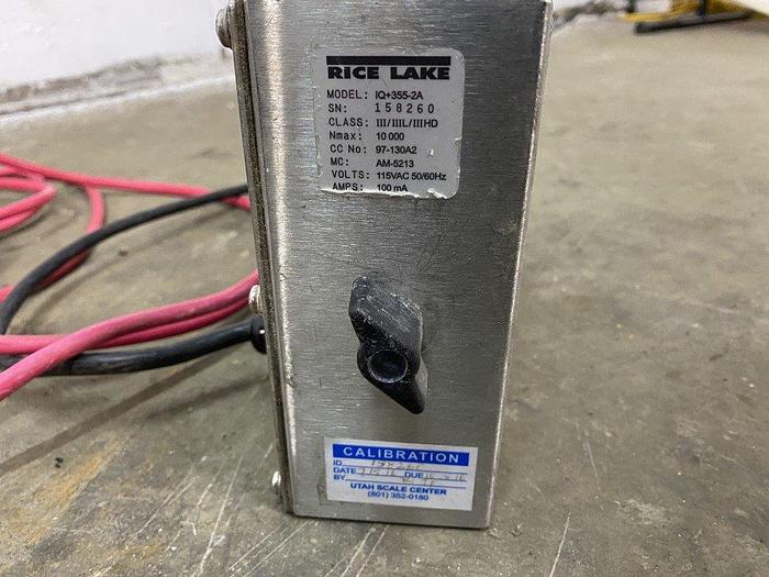 Used Rice Lake RoughDeck HP Floor Scale