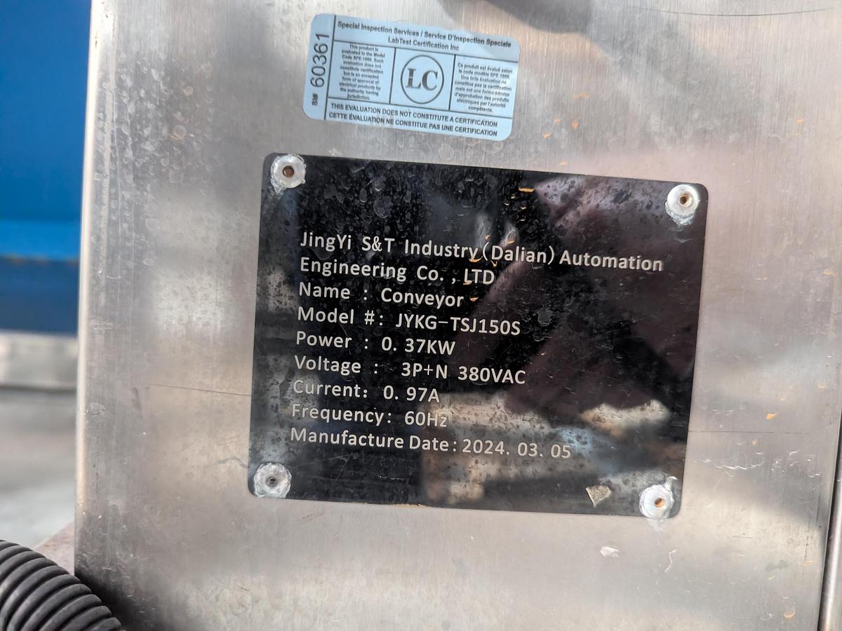 Used Incline Takeaway Conveyor 