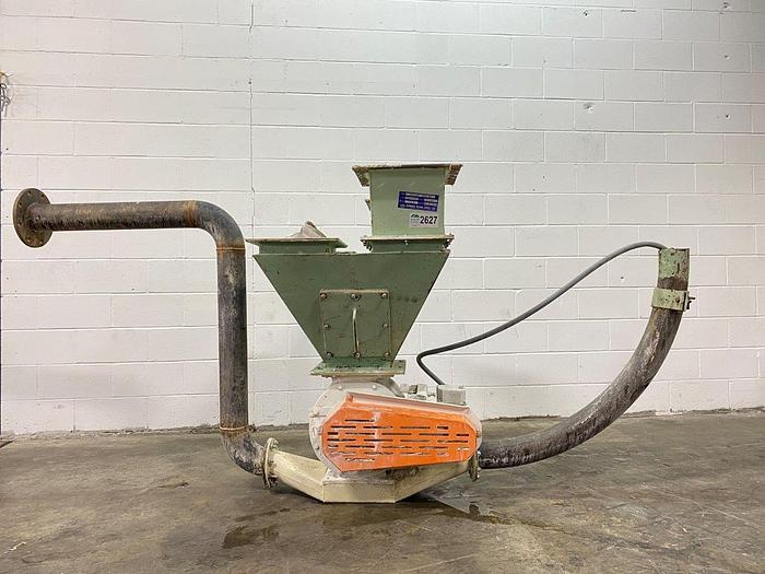 Used Nishimura Divide Hopper with Kice Airlock