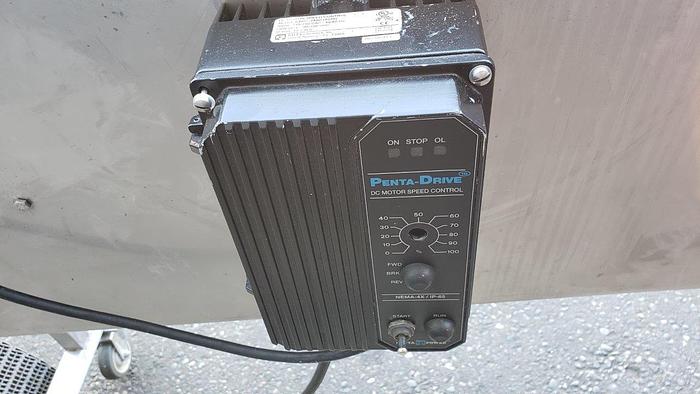 Used Fairview 15' SS Food-Grade Intralox Conveyor