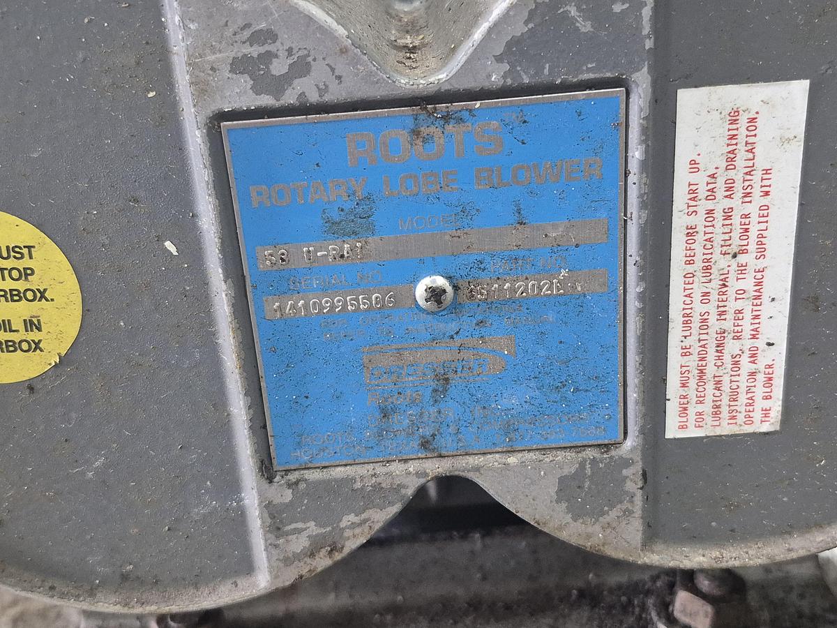 Used Roots 53 U-RAI Universal Rotary Lobe Blower