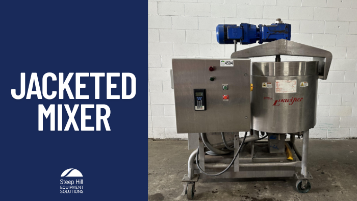 Used Breddo Likwifier 50 Gallon Jacketed Mixer