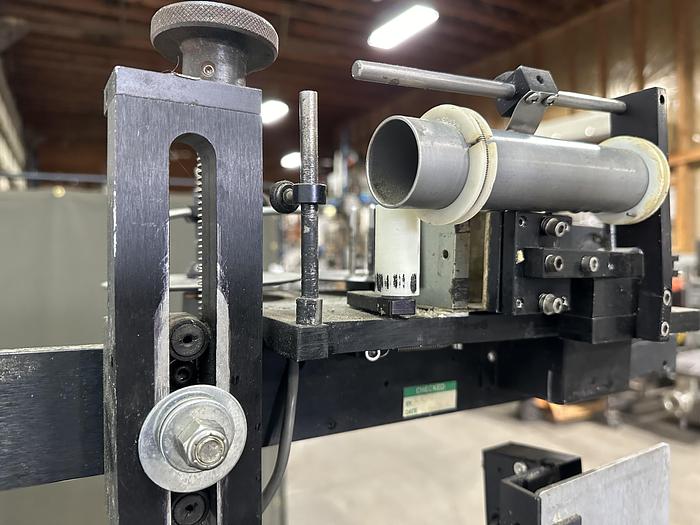 Used Auto Labe 110RH Single-Head Labeller with 310 Imprinter