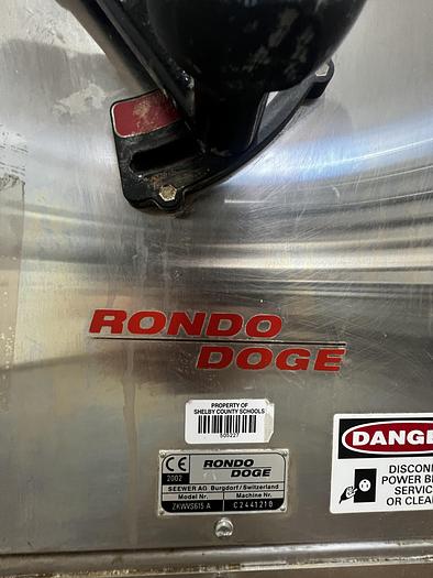 Used Rondo Smartline Bakery Die Cutting Line