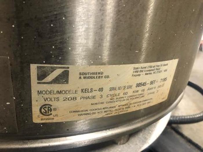 Used Southbend 40-Gallon Electric Steam Kettle