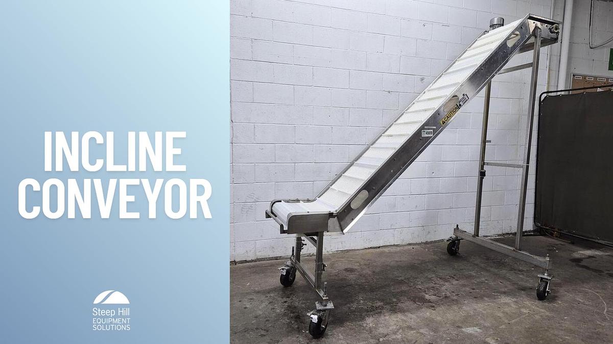 Used 7.5 Feet Incline Conveyor