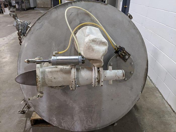 Used 300 Gallon Aluminium Hopper With Load Cells