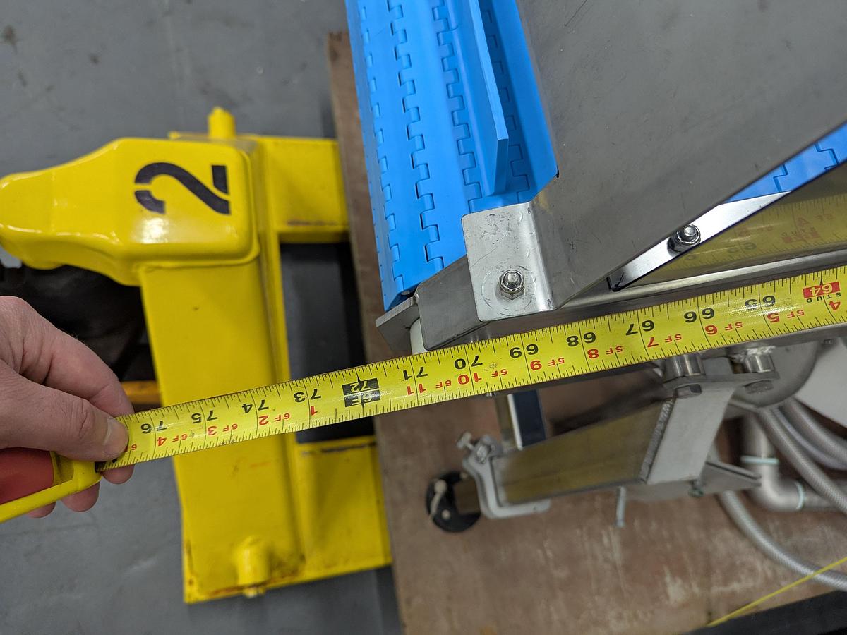 Used Incline Modular Conveyor