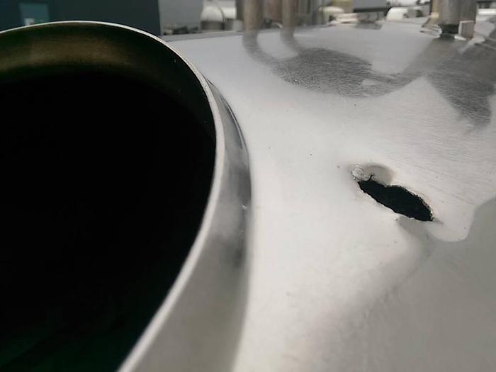 Used 500 Gallon Refrigerated Milk Tank