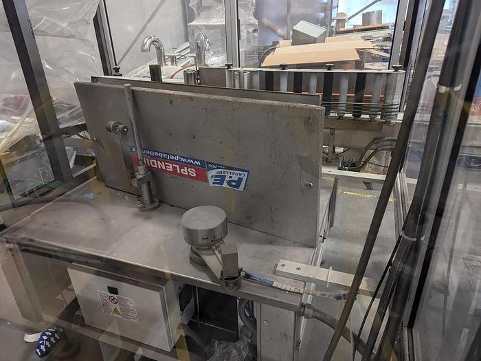 Used P.E. Labellers SPLENDID L7A Labeler Glue Wrap